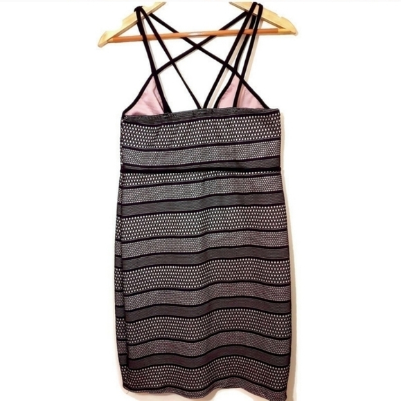 CURVY Sense Stretch Black and Tan Dress Size 1X - Picture 5 of 7